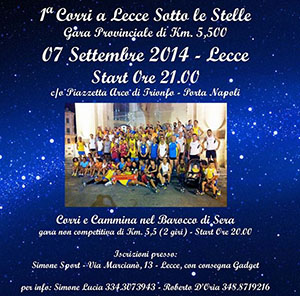 Lecce sotto le stelle